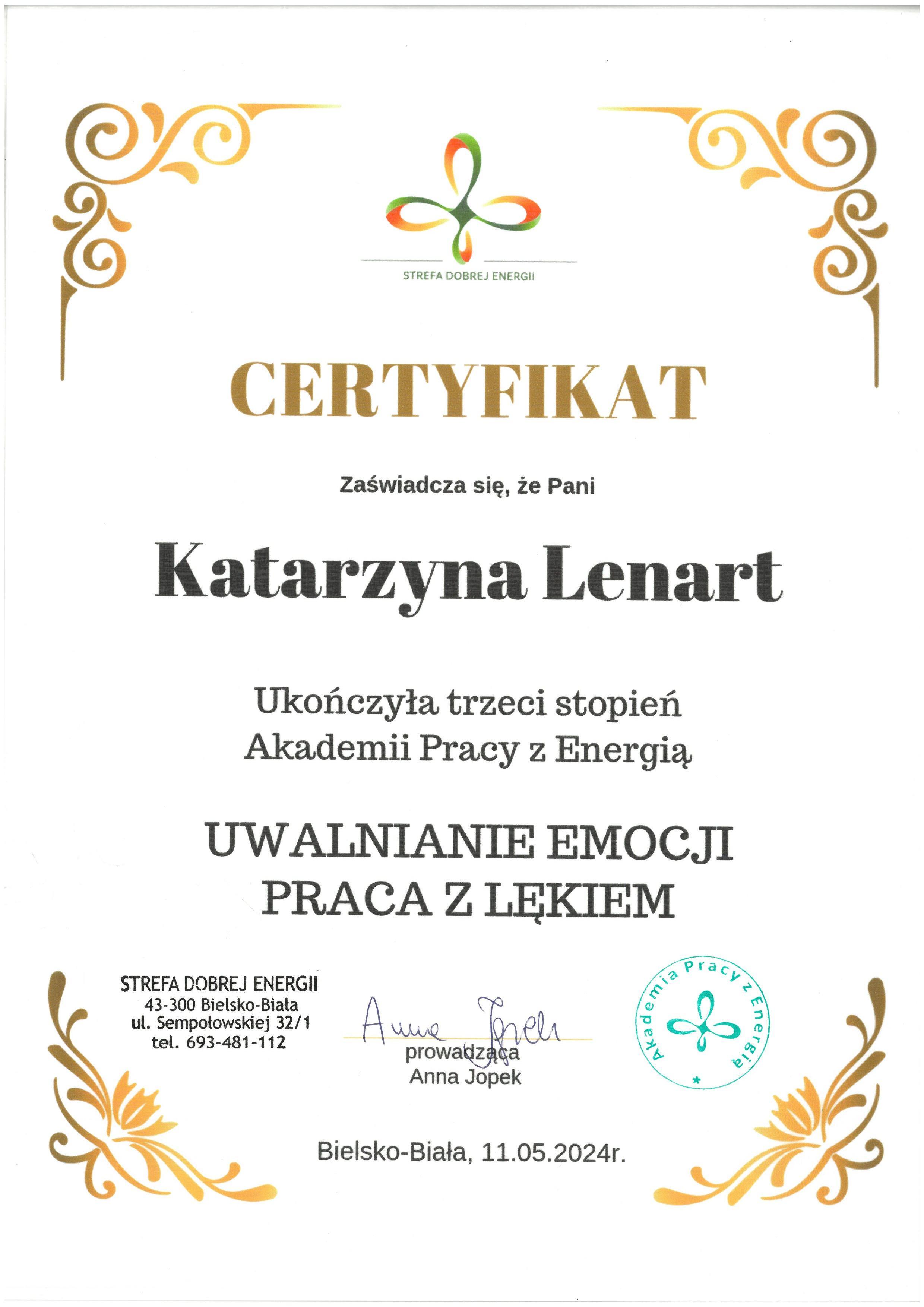 Certyfikat