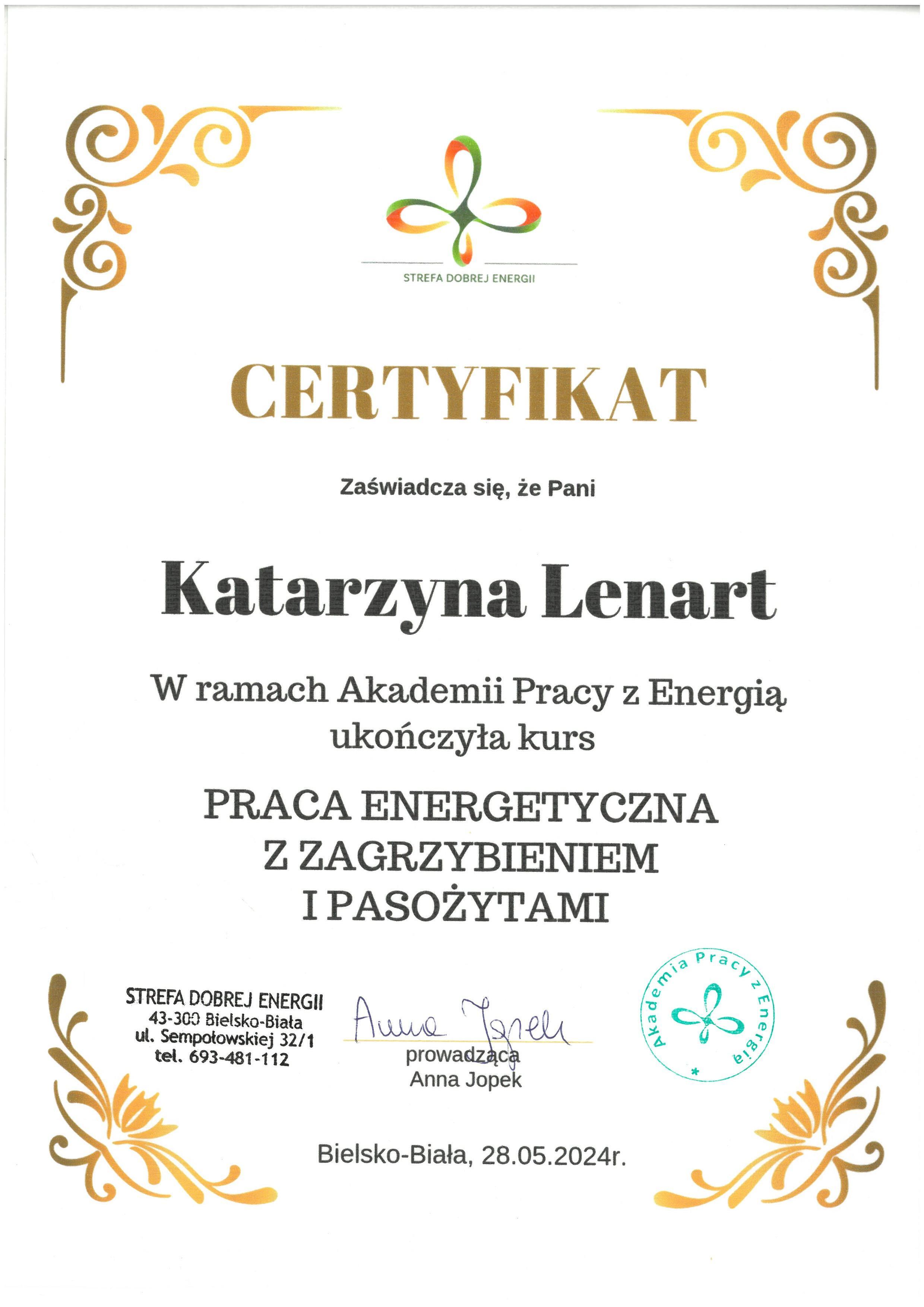 Certyfikat