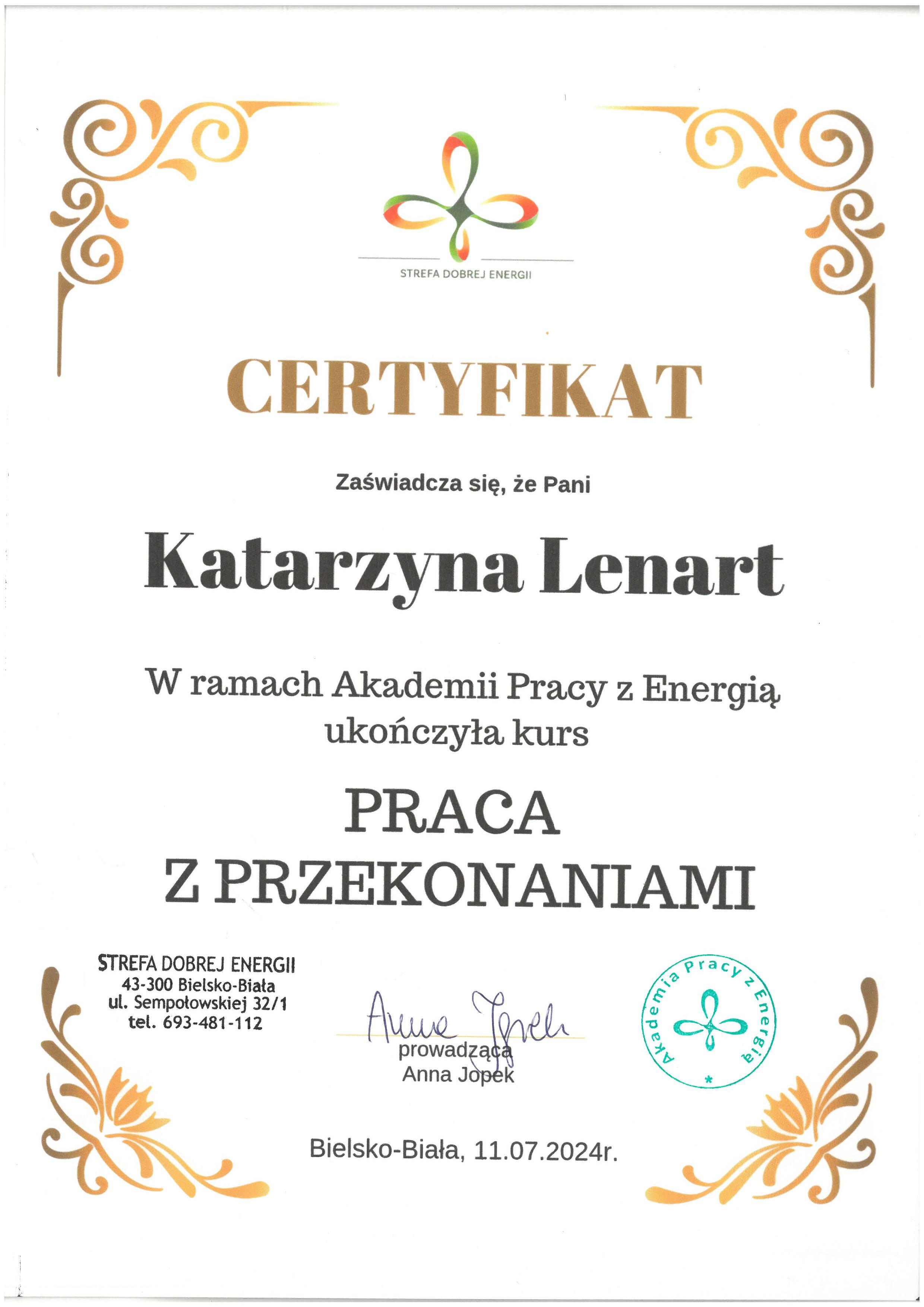 Certyfikat
