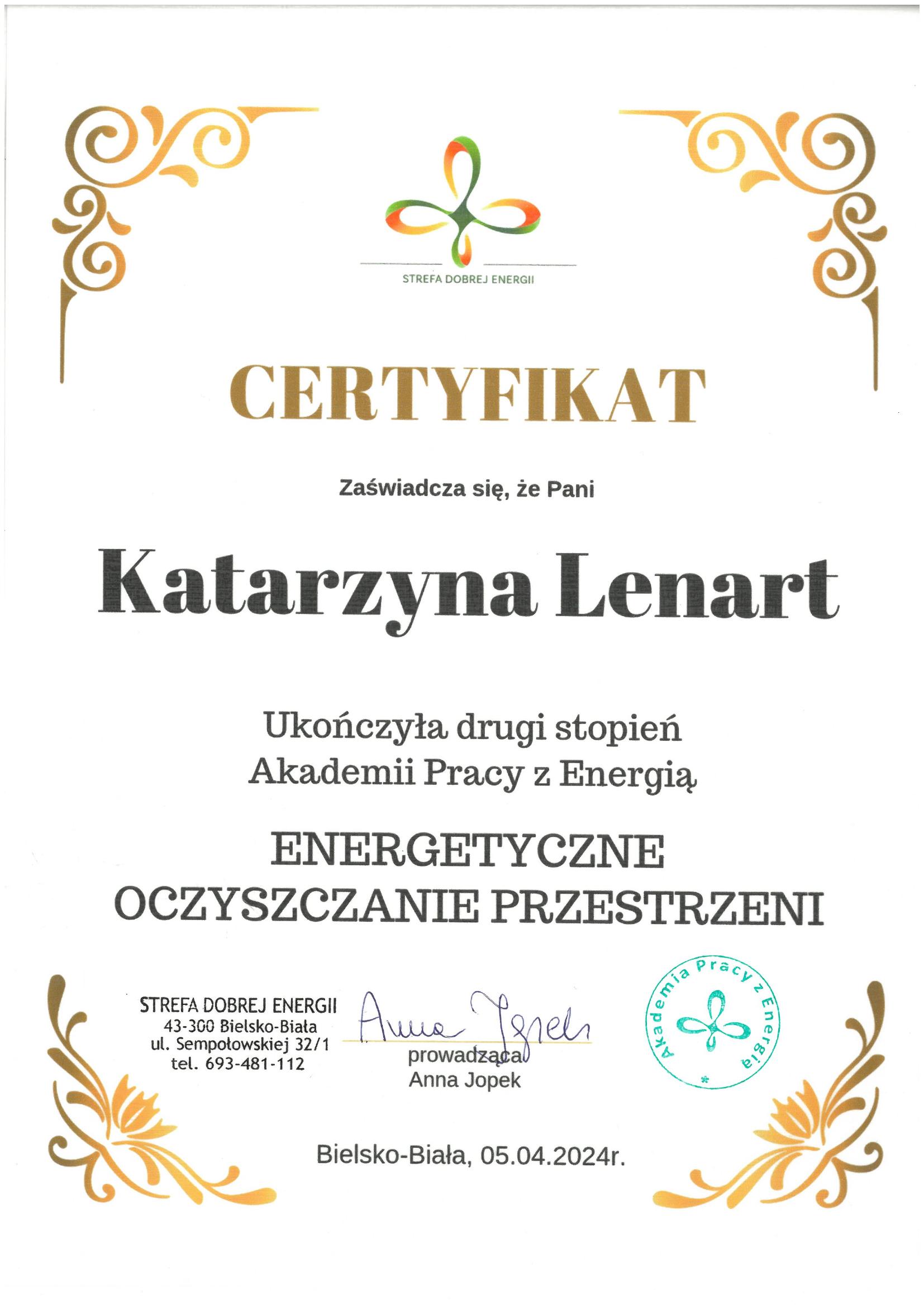 Certyfikat